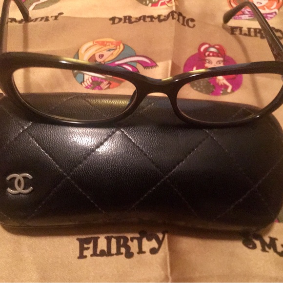 Chanel Glasses with Eyeglass Case - Picture 4 of 8